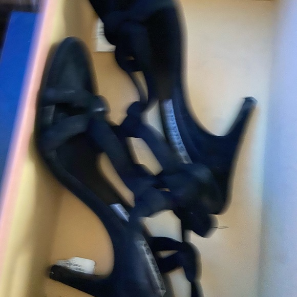 Acne studios black suede heels - Picture 3 of 7